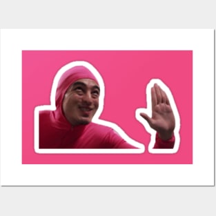 Pink Guy Posters and Art